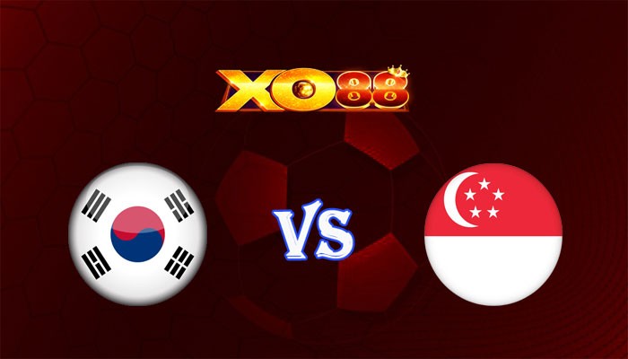 XO88 Nhận định soi kèo Hàn Quốc vs Singapore 18h00 ngày 16/11/2023 VL World Cup 2026