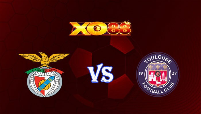 XO88 Nhận định soi kèo Benfica vs Toulouse 03h00 ngày 16/02/2024 Europa League