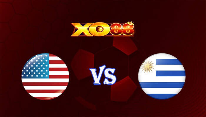 XO88 Nhận định soi kèo Mỹ vs Uruguay 08h00 ngày 02/07/2024 Copa America