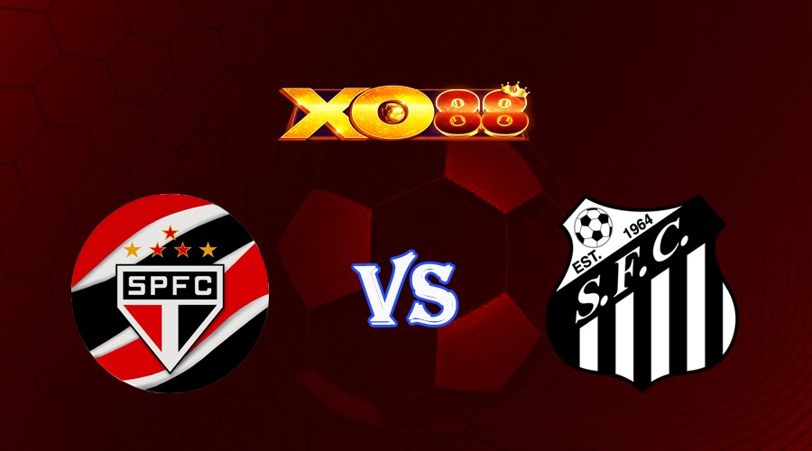 XO88 Nhận định soi kèo Sao Paulo vs Santos 02h00 ngày 17/07/2023 VĐQG Brazil
