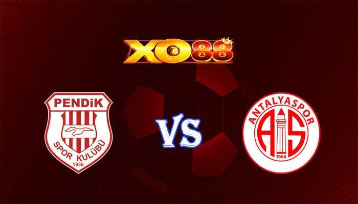 XO88 Nhận định soi kèo Pendikspor vs Antalyaspor 21h00 ngày 09/01/2024 VĐQG Thổ Nhĩ Kỳ