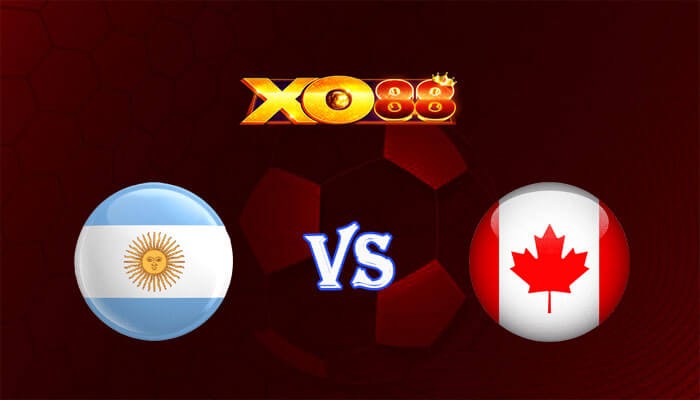 XO88 Nhận định soi kèo Argentina vs Canada 07h00 ngày 10/07/2024 Copa America
